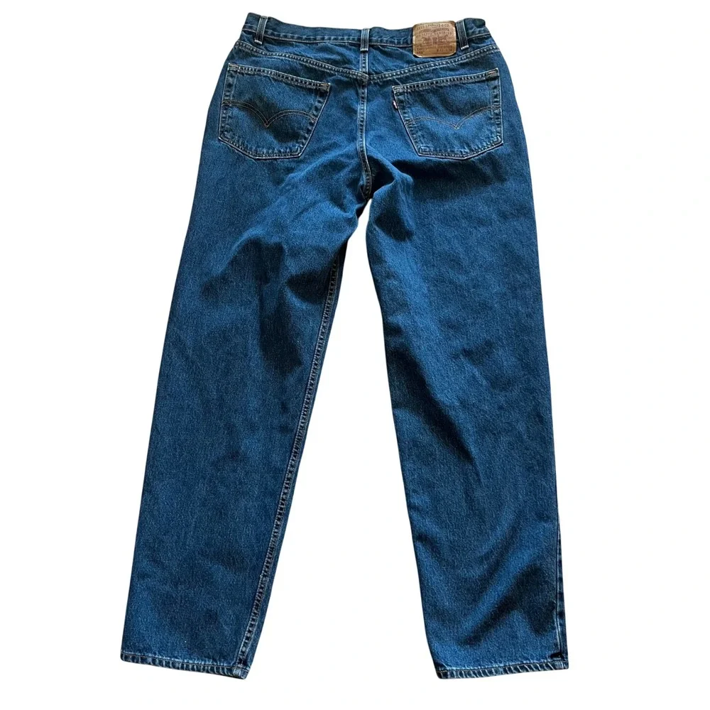 Vintage Levis 550 Mens 40x34 Relaxed Fit Tapered Leg Blue Jeans Made in USA 90s